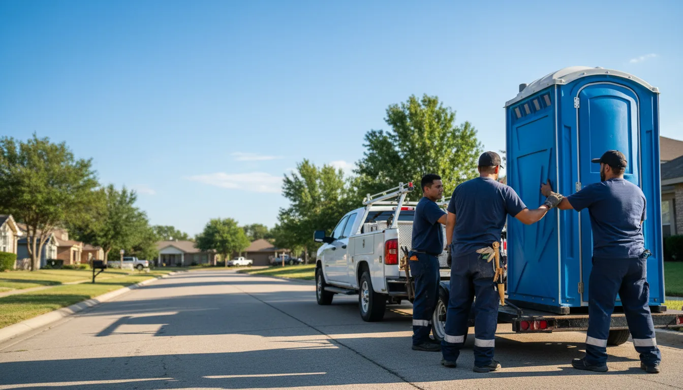 Portable Toilet Rental in Albany, IL near me